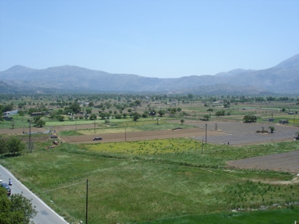 Crète : plateau de Lassithi