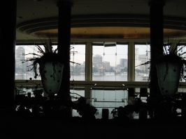 Déco de Noël du Grand Hyatt