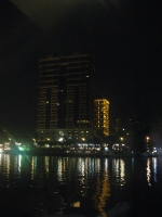 Bord du Nil, de nuit