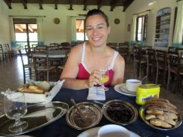 Petit déjeuner à
l'agriturismo