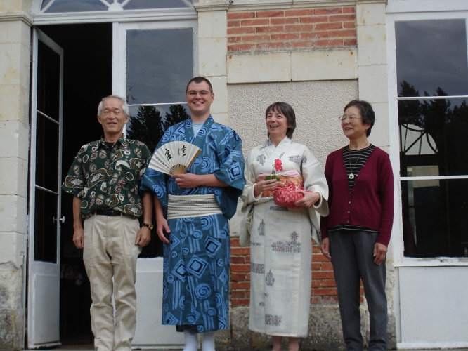  Yasuo, Olivier, Francine kaj Tamae 