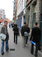 Départ pour la conf