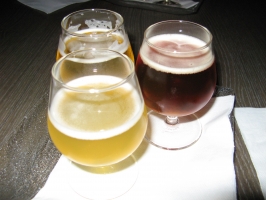
Bière blonde, blanche et ambrée
