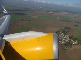 Survol d'une ville