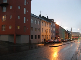 Des maisons colorées