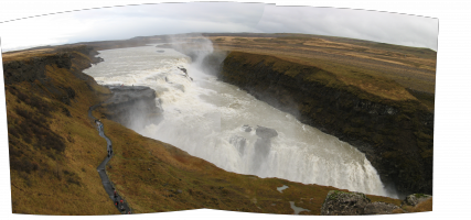 Panorama de Gullfoss