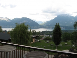Vue du lac d'Annecy
